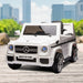 Mercedes Benz G65 AMG Licensed Kids Ride On Car with Remote Control | White