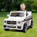 Mercedes Benz G65 AMG Licensed Kids Ride On Car with Remote Control | White