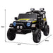 Toyota Jeep Inspired Kids Ride On Car with Remote Control & Detachable Shovel | Raven Black
