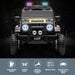 Toyota Jeep Inspired Kids Ride On Car with Remote Control & Detachable Shovel | Raven Black
