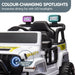Toyota Jeep Inspired Kids Ride On Car with Remote Control & Detachable Shovel | Alpine White