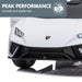 Lamborghini Aventador Officially Licensed Kids Ride On Car with Remote Control | Bianco (White)