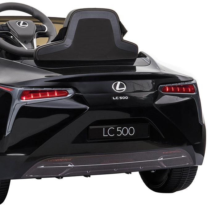 Officially Licensed Lexus LC 500 Premium Kids Ride On Car with Remote Control | Stargazer Black