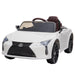 Officially Licensed Lexus LC 500 Premium Kids Ride On Car with Remote Control | Eminent White