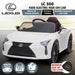 Officially Licensed Lexus LC 500 Premium Kids Ride On Car with Remote Control | Eminent White