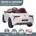 Officially Licensed Lexus LC 500 Premium Kids Ride On Car with Remote Control | Eminent White