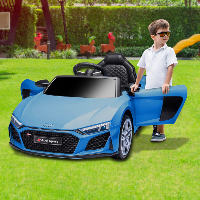 Audi Sport Officially Licensed Kids Ride On Car with Remote Control | Deep Sea Blue