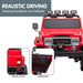 Twin (Two) Seater Toyota FJ-40 Officially Licensed Off Road Kids Ride On Car | Red