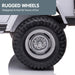 Two Seater Toyota FJ-40 Officially Licensed Off Road Kids Ride On Car | White