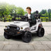 Officially Licensed Toyota FJ Cruiser Jeep Kids Ride On Car with Remote Control | Blizzard White