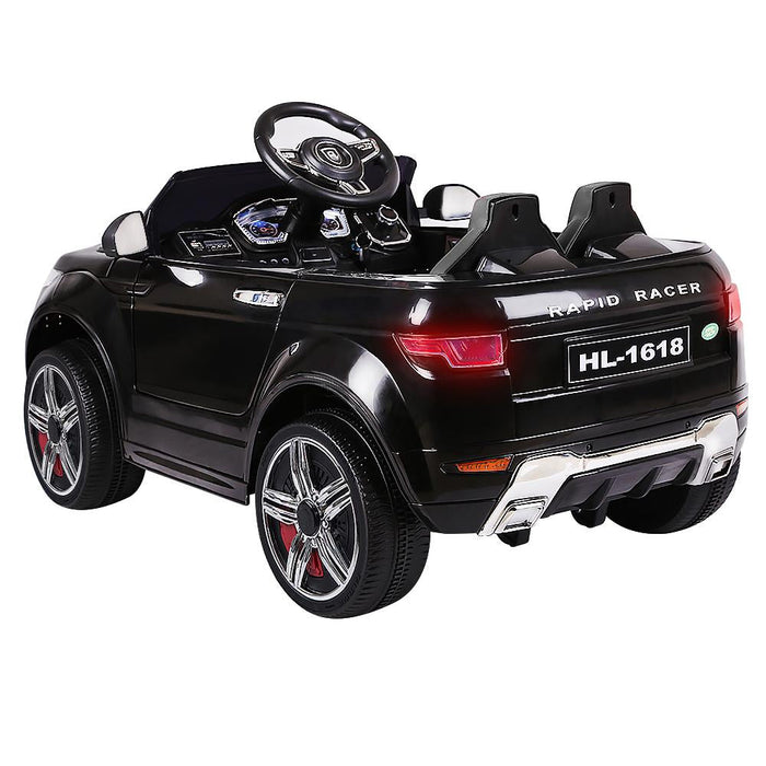 Range Rover Evoque Inspired Kids Ride On Car with Remote Control | Black (Limited Edition)