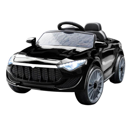 Maserati Inspired Kids Ride On Car with Remote Control | Midnight Black