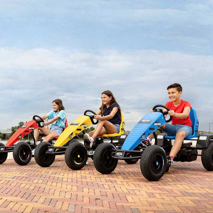 BERG B. Super Blue BFR  Kids & Adults Pedal or 3 Gear Powered Go Kart | Cobalt Blue