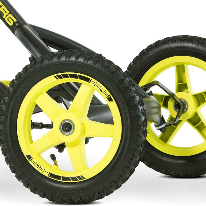Berg Buddy Off Road Kids Pedal Powered Go Kart | Cross Neon/Black