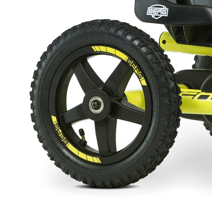 Berg Buddy Off Road Kids Pedal Powered Go Kart | Cross Neon/Black