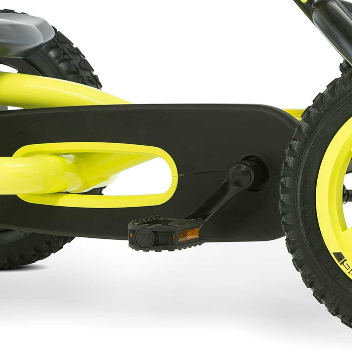 Berg Buddy Off Road Kids Pedal Powered Go Kart | Cross Neon/Black