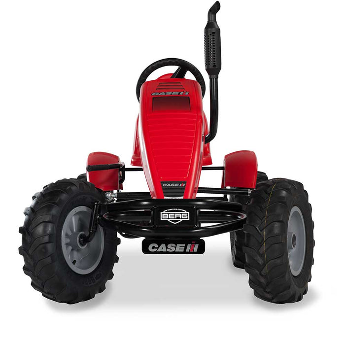 Berg Extra Officially Licensed Case I-H Tractor Inspired Kids & Adults Pedal or 3 Gear Powered Go Kart | Trademark Red