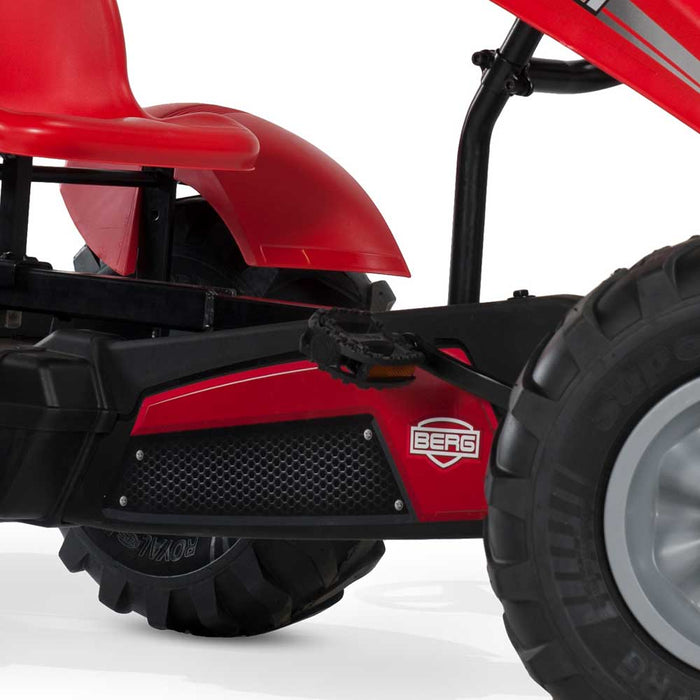 Berg Extra Officially Licensed Case I-H Tractor Inspired Kids & Adults Pedal or 3 Gear Powered Go Kart | Trademark Red