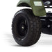 Berg Extra Officially Licensed Jeep Revolution Inspired Kids & Adults Pedal or 3 Gear Powered Go Kart | Willy's Green
