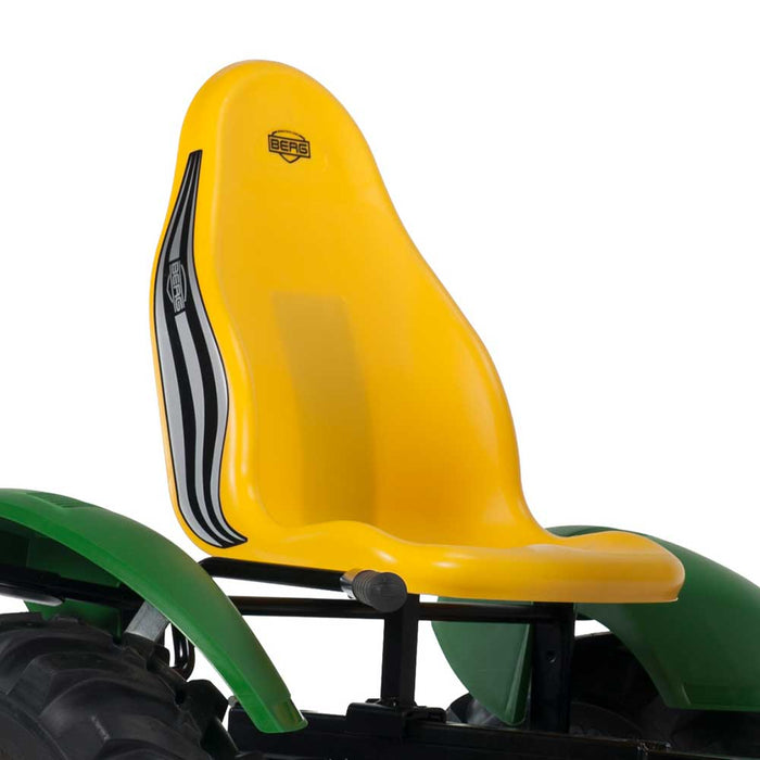 Berg Extra Officially Licensed John Deer Tractor Inspired Kids & Adults Pedal or 3 Gear Powered Go Kart | John Deere Green