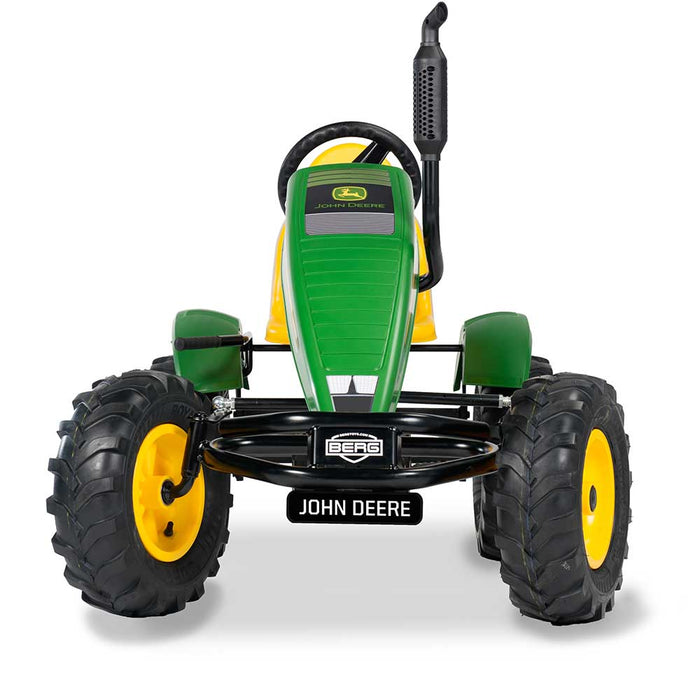 Berg Extra Officially Licensed John Deer Tractor Inspired Kids & Adults Pedal or 3 Gear Powered Go Kart | John Deere Green
