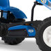 Berg Extra Officially Licensed New Holland Agricultural Machinery Inspired Kids & Adults Pedal or 3 Gear Powered Go Kart | Trademark Light Blue
