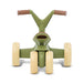 Berg Go2 Kids Push & Pedal Powered Go Kart | Retro Green
