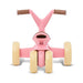 Berg Go2 Kids Push & Pedal Powered Go Kart | Retro Pink
