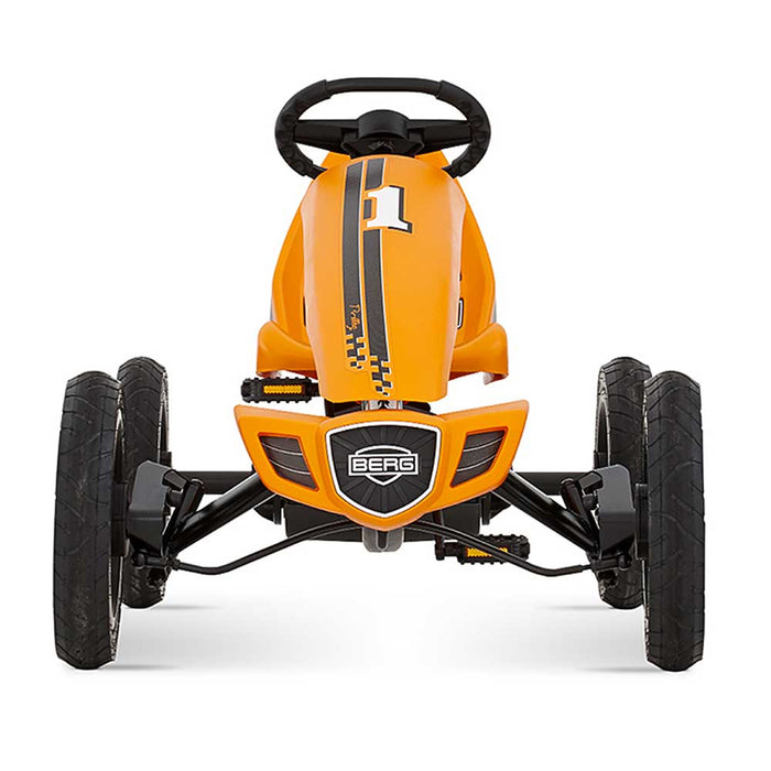 Berg Rally Kids Pedal Powered Go Kart | Orange/Black — PedalKartsAU