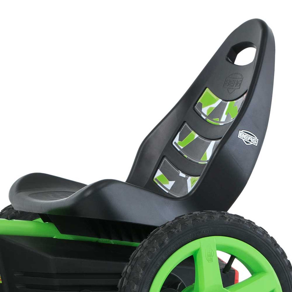 Berg Rally Kids Pedal Powered Go Kart | Force Green — PedalKartsAU