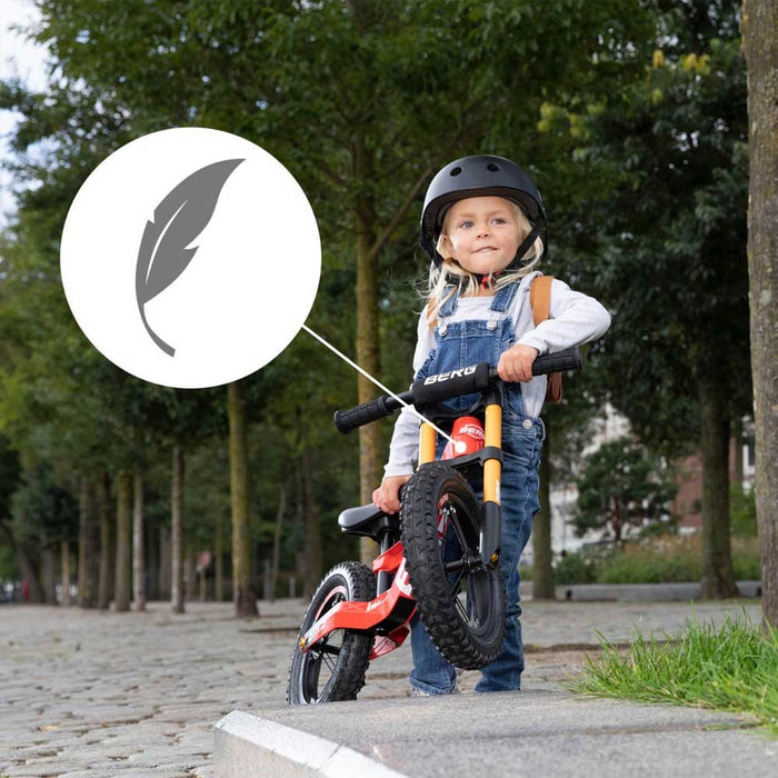 Berg Biky Balance Bike with Off Road Tyres | Berg Red