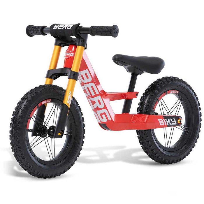 Berg Biky Balance Bike with Off Road Tyres | Berg Red