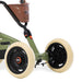 Berg Buzzy 2-in-1 Off Road Kids Push & Pedal Powered Go Kart | Retro Green