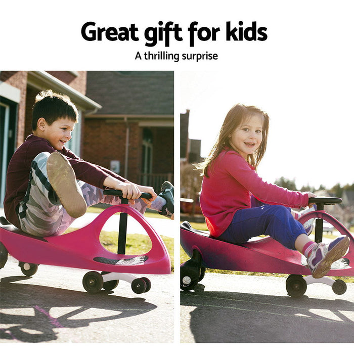 Sunny Days Kids Ride On Swing Car | Watermelon