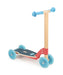 Kids Retro Wooden Scooter | Rouge/Bleu (Red/Blue)